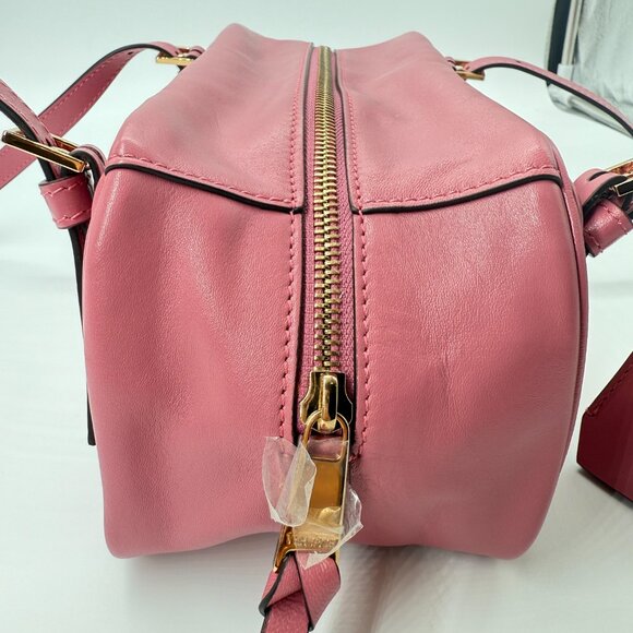 Versace Tag Calfskin Bowling Bag – New Without Tags – Worn by Sabrina Carpenter - Picture 5 of 6